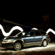The light layer: 28mm f16 iso 100 @ 30 seconds... this was my last attempt and the only one with the light wave behind the car